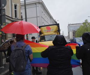Homofobus w Opolu. Auto zatrzymane z centrum miasta!