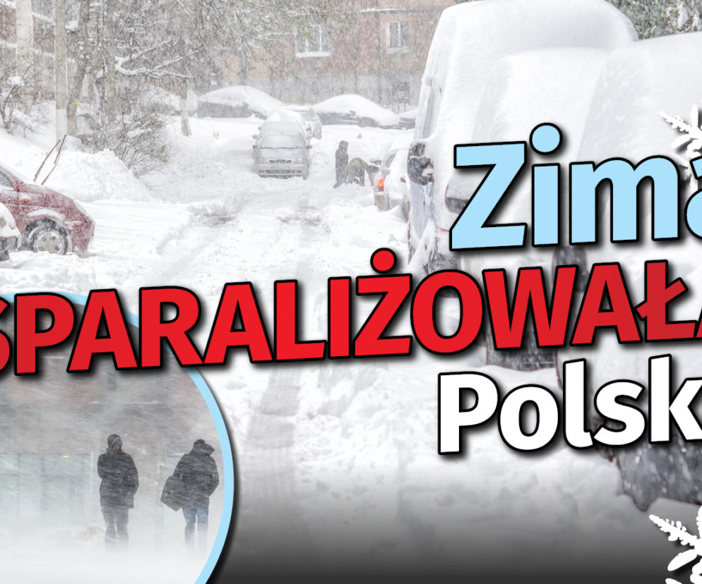 Zima SPARALIŻOWAŁA Polskę. Gdzie największe utrudnienia?