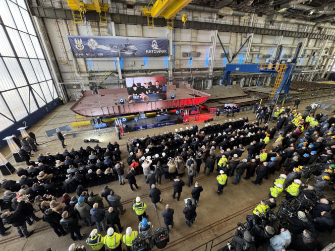 Budowa Ratownika ruszyła na dobre. Nowoczesny okręt wzmocni Marynarkę Wojenną