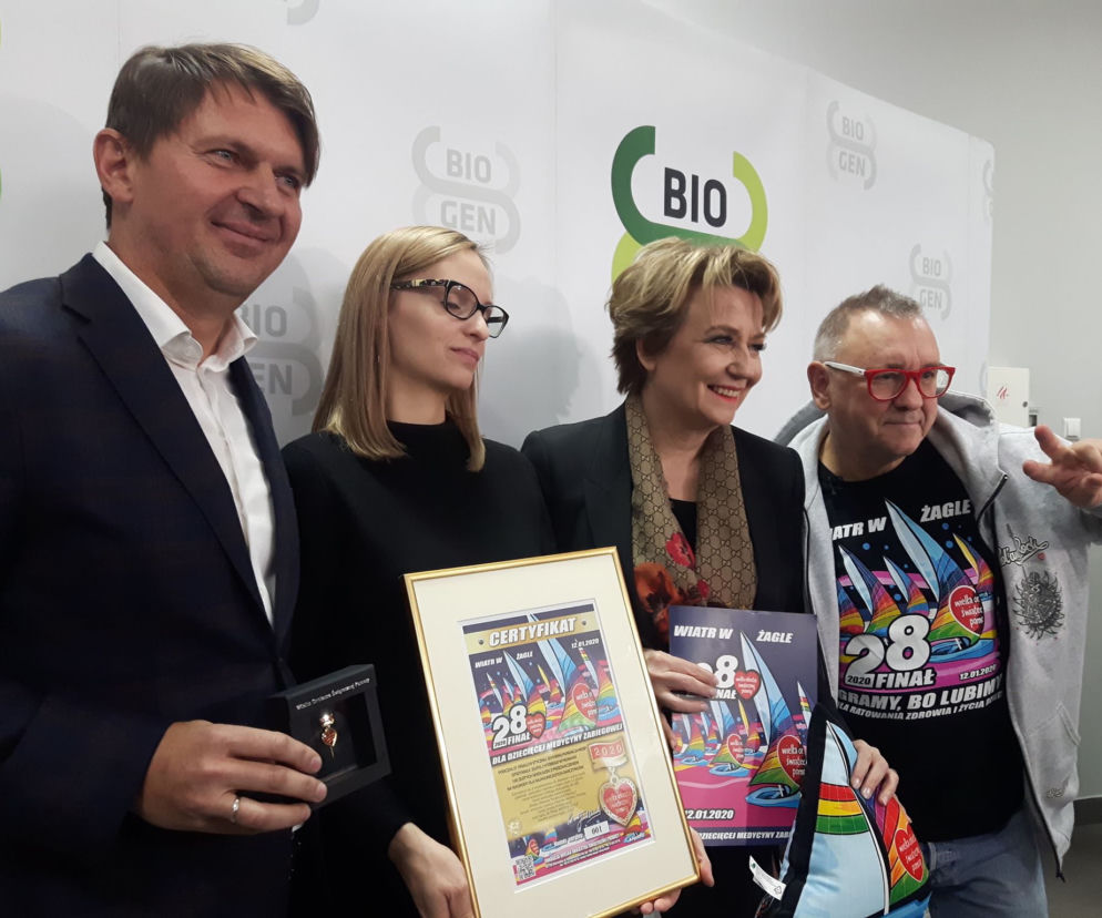 Jurek Owsiak przyjechał ze złotym serduszkiem. Łódzka firma przekazała WOŚP już blisko 3 miliony złotych! [AUDIO]
