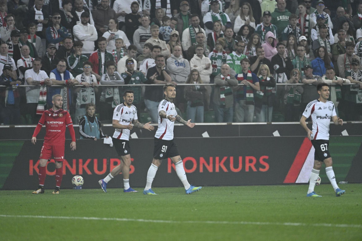 31. kolejka PKO BP Ekstraklasy 2025/2026. Mecz Legia Warszawa - Łódź Widzew