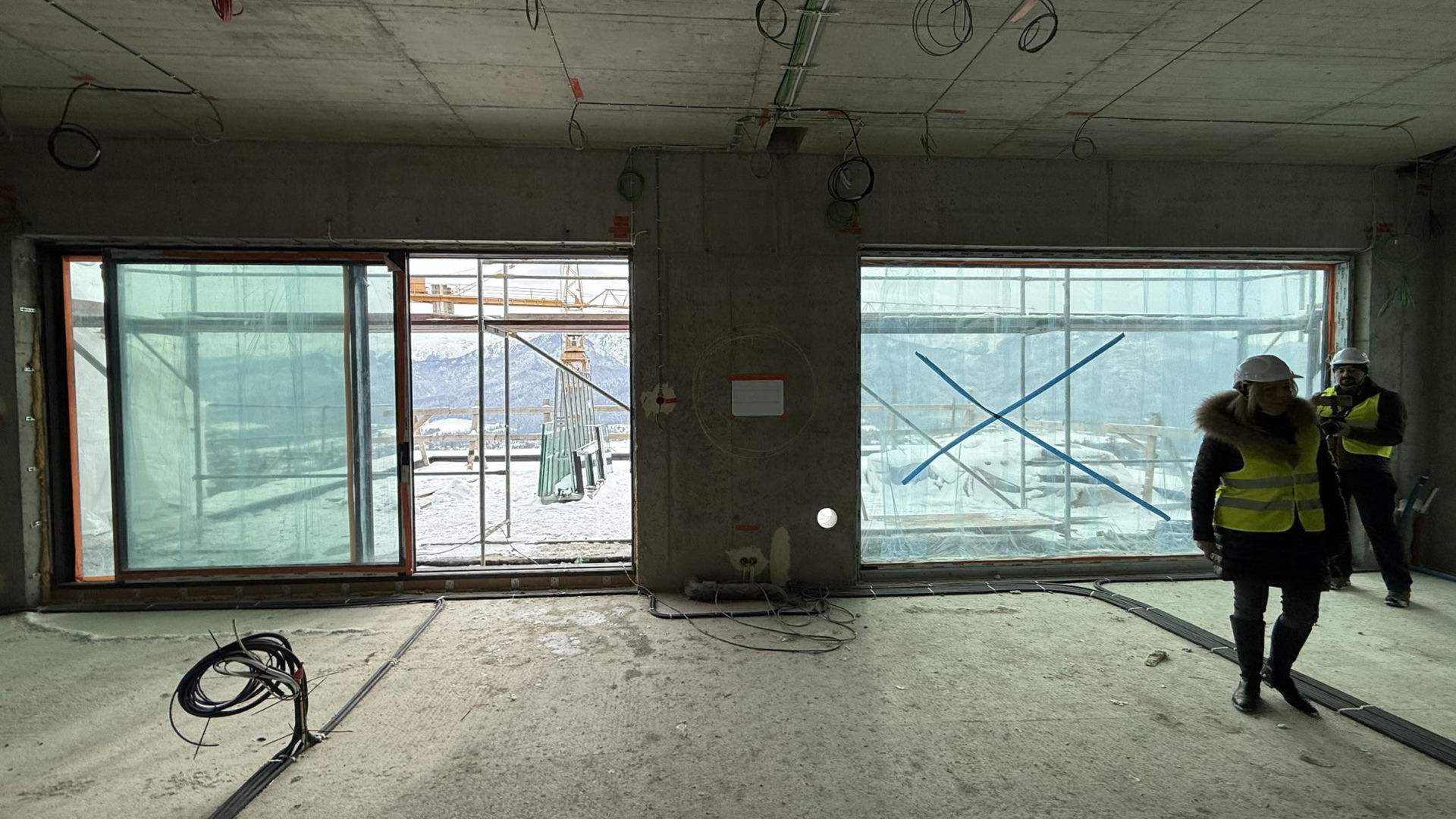 Budowa hotelu Salamandra w Kościelisku - luty 2026