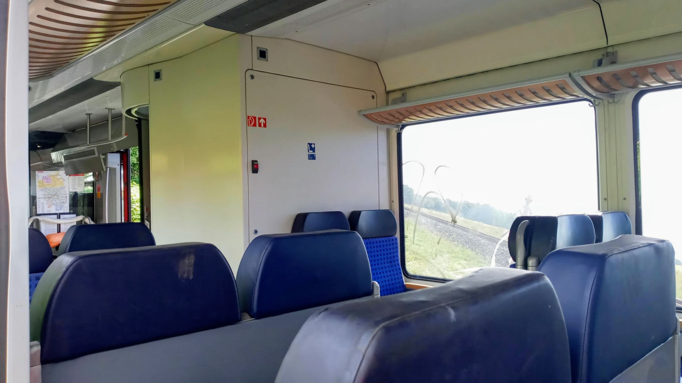 Wrak niemieckiego pociągu pod Kołbaskowem