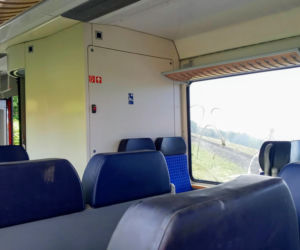 Wrak niemieckiego pociągu pod Kołbaskowem