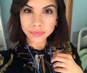 Ilona Janyst (Aneta z M jak miłość) na planie na Instagramie