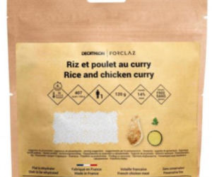 Trekking ryż z kurczakiem curry bez glutenu ze względu na wykrycie tlenku etylenu