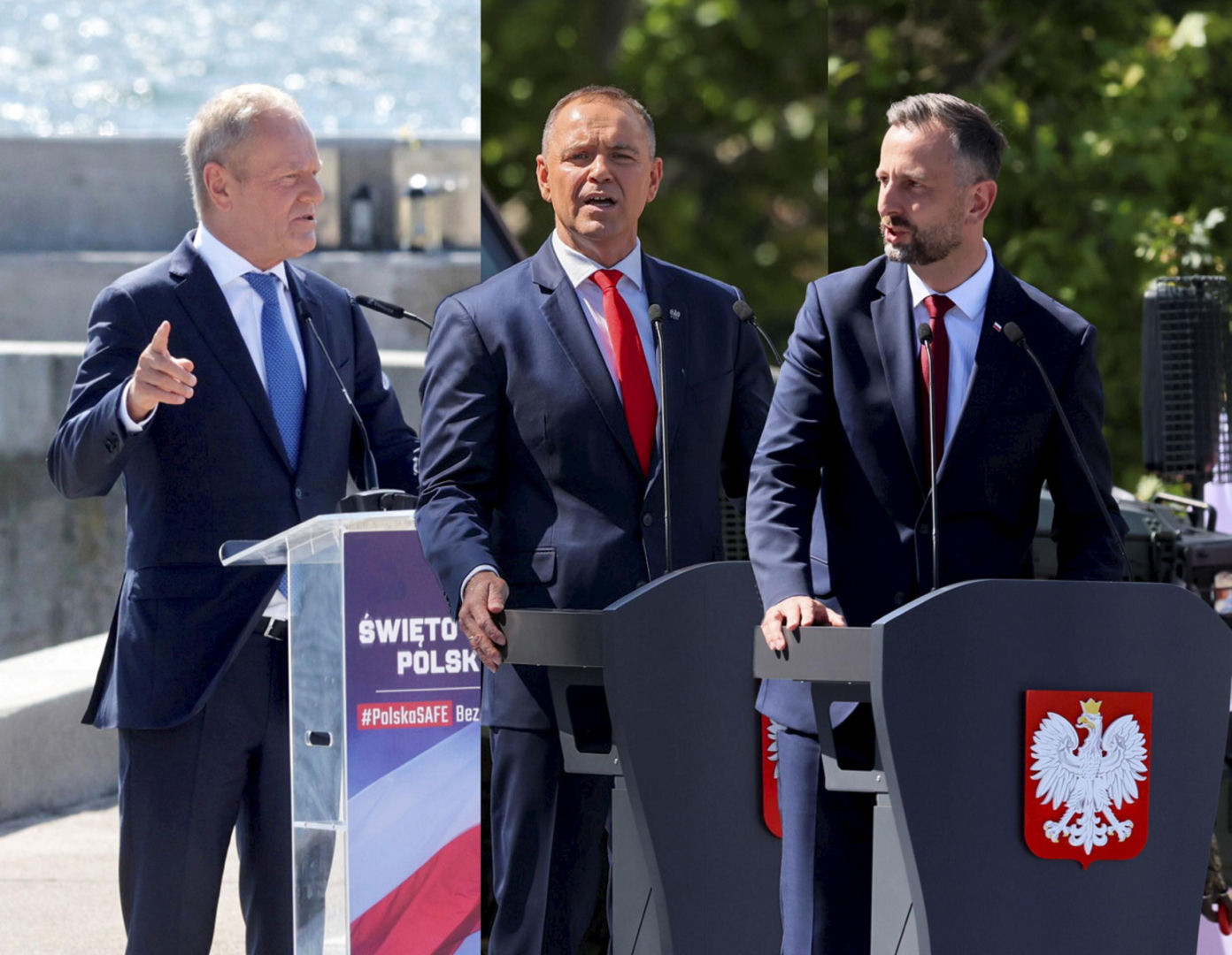 Spór prezydenta z rządem na oczach żołnierzy. Wymiana ciosów pomimo ich święta