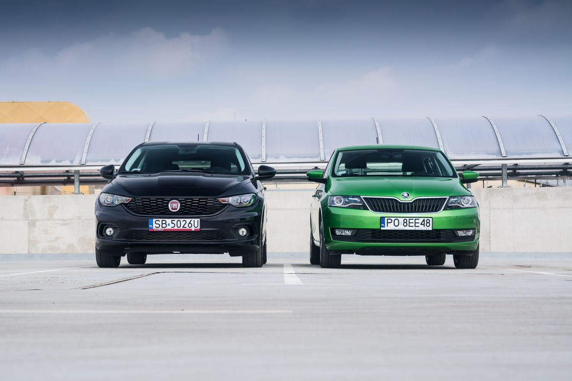 Fiat Tipo 1.4 T-Jet 120 KM vs. Skoda Rapid Spaceback 1.0 TSI 110 KM
