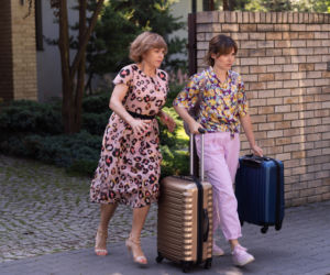 Na dobre i na złe odc. 821. Hania Sikorka (Marta Żmuda Trzebiatowska), Lucyna (Anna Samusionek)