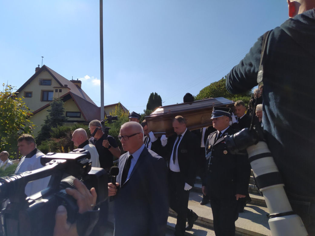 Pogrzeb księdza Stanisława w Grzęsce