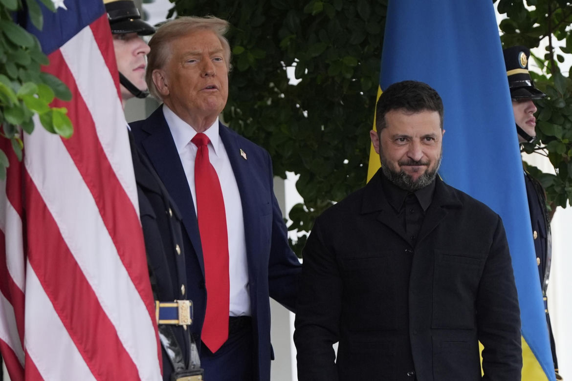 Trump i Zełeński w Białym Domu