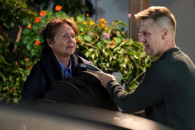 M jak miłość odc. 1908. Paweł (Rafał Mroczek), Antoś (Mark Myronenko), Marysia (Małgorzata Pieńkowska)