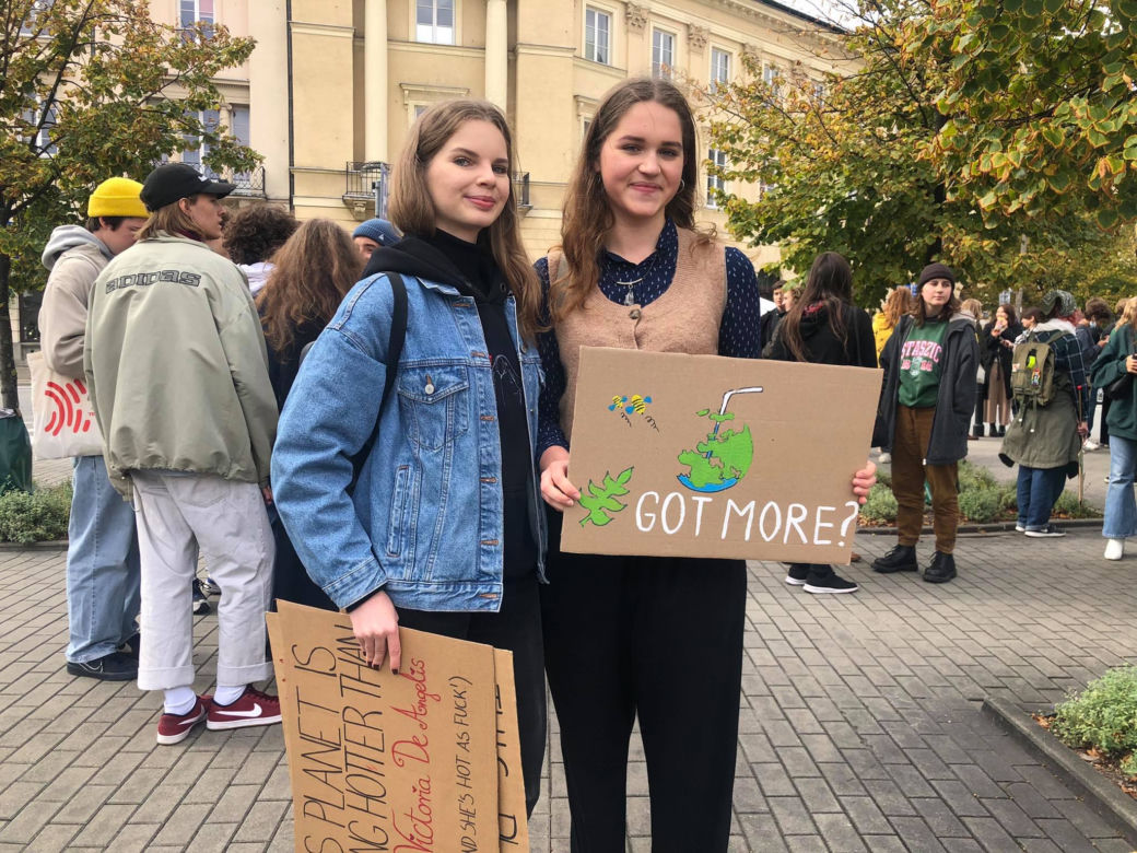 Młodzieżowy Strajk Klimatyczny w Warszawie