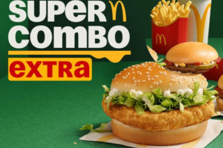 Zupełnie nowa oferta Super Combo Extra! To idealny moment, by wybrać się do McDonald's!