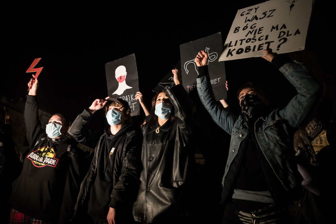 Strajk Kobiet. Wielotysięczny protest w Krakowie