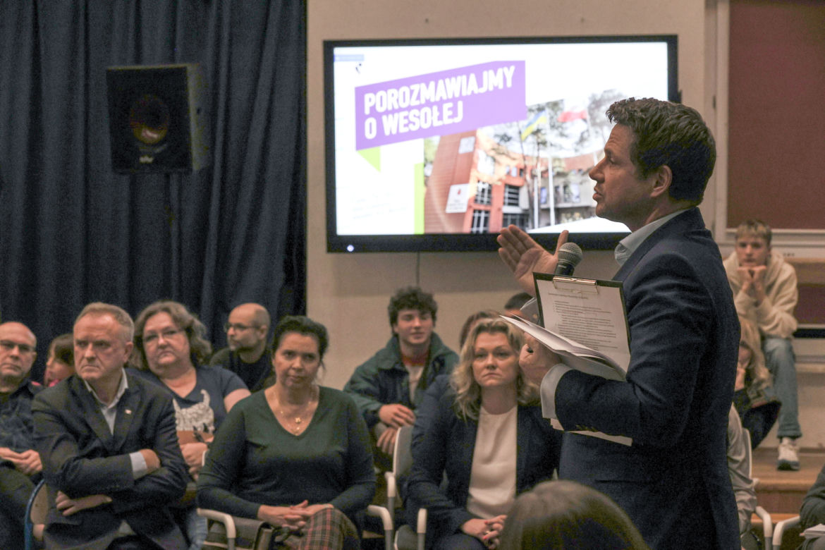 Rafał Trzaskowski odwiedził Wesołą