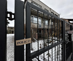 Podwójne zabójstwo w Raciążu. Doprowadzenie podejrzanego