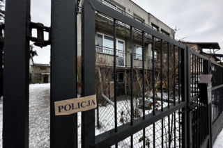 Podwójne zabójstwo w Raciążu. Doprowadzenie podejrzanego