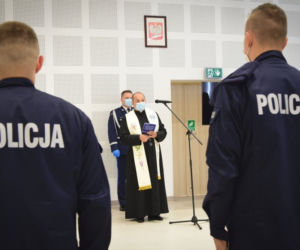 Nowi policjanci złożyli ślubowanie w Rzeszowie [ZDJĘCIA]