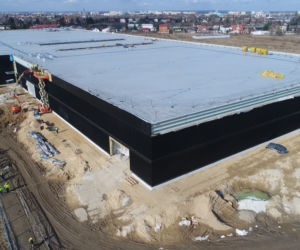 Postępy na budowie lotniska w Radomiu - marzec 2021