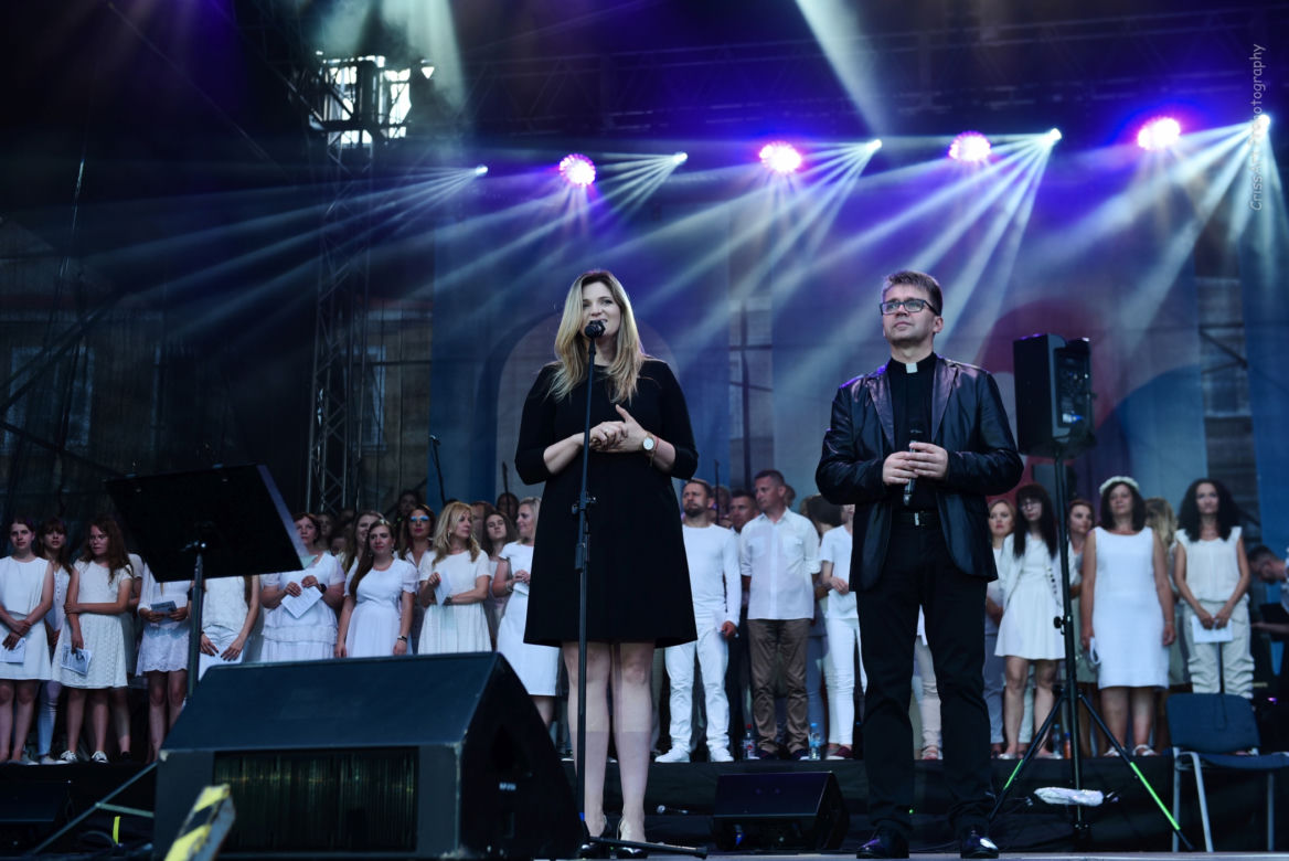 Koncert Chwały w Lublinie. Tłumy na Placu Zamkowym w Boże Ciało