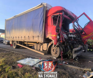 Śmiertelny wypadek na 152. kilometrze A4 pod Wrocławiem