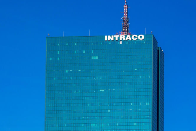 Biurowiec Intraco w styczniu 2026