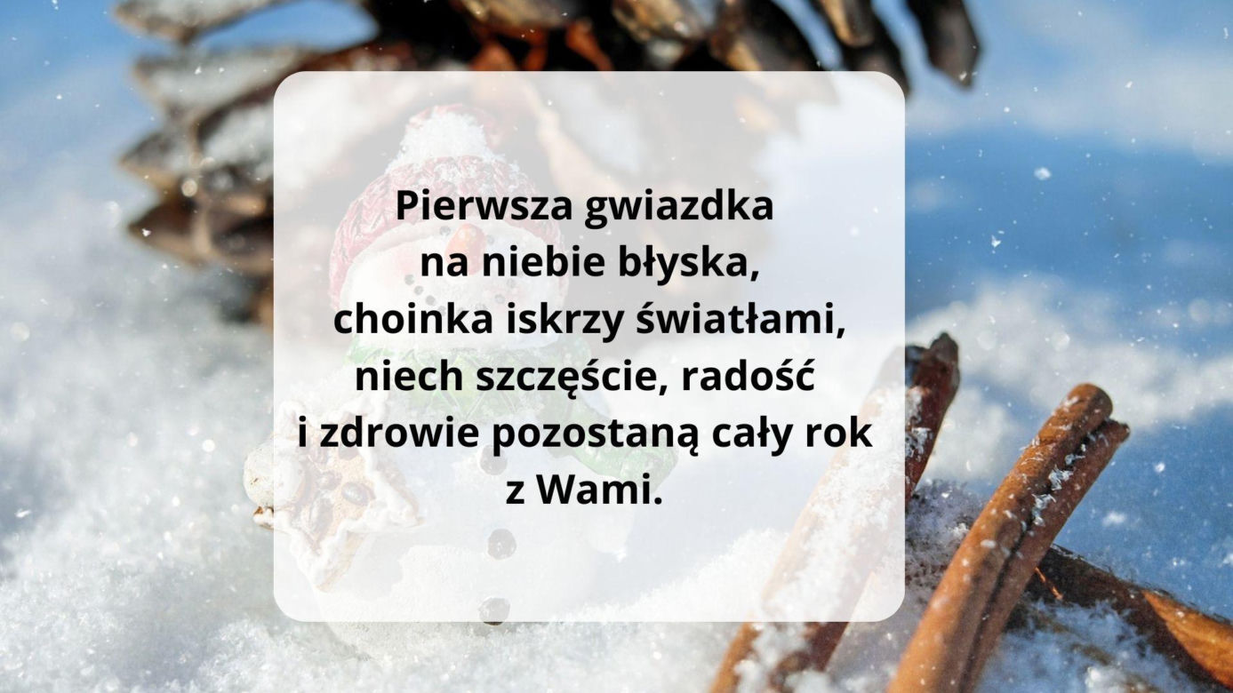 Boże Narodzenie 2023. Życzenia świąteczne, SMS, krótkie wierszyki