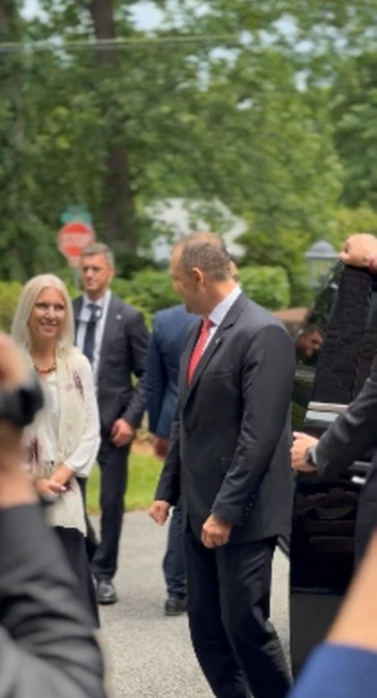 Prezydent Karol Nawrocki uczestniczył w mszy w polskim kościele w Silver Spring w stanie Maryland