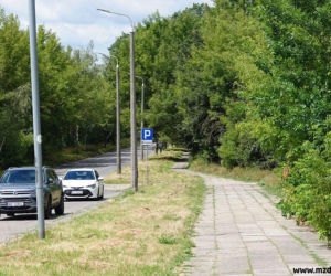Będzie łatwiej dojechać nad zalew na Borkach. Na ulicy Suchej powstanie nowy chodnik i ścieżka rowerowa 