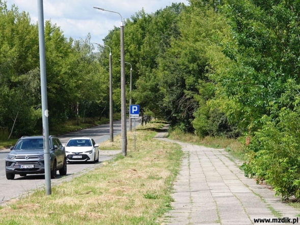 Będzie łatwiej dojechać nad zalew na Borkach. Na ulicy Suchej powstanie nowy chodnik i ścieżka rowerowa 