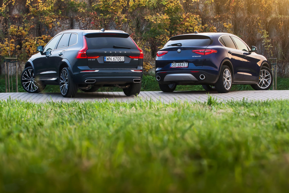 Alfa Romeo Stelvio Super Q4 2.2D vs. Volvo XC60 D5 AWD Inscription