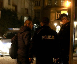 Tajemnicza akcja policji przy Alei Solidarności