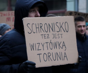 Oni mówią głosem zwierząt! Tak wygladał marsz w obronie zwierząt z Toruńskiego Schroniska [GALERIA, AUDIO]