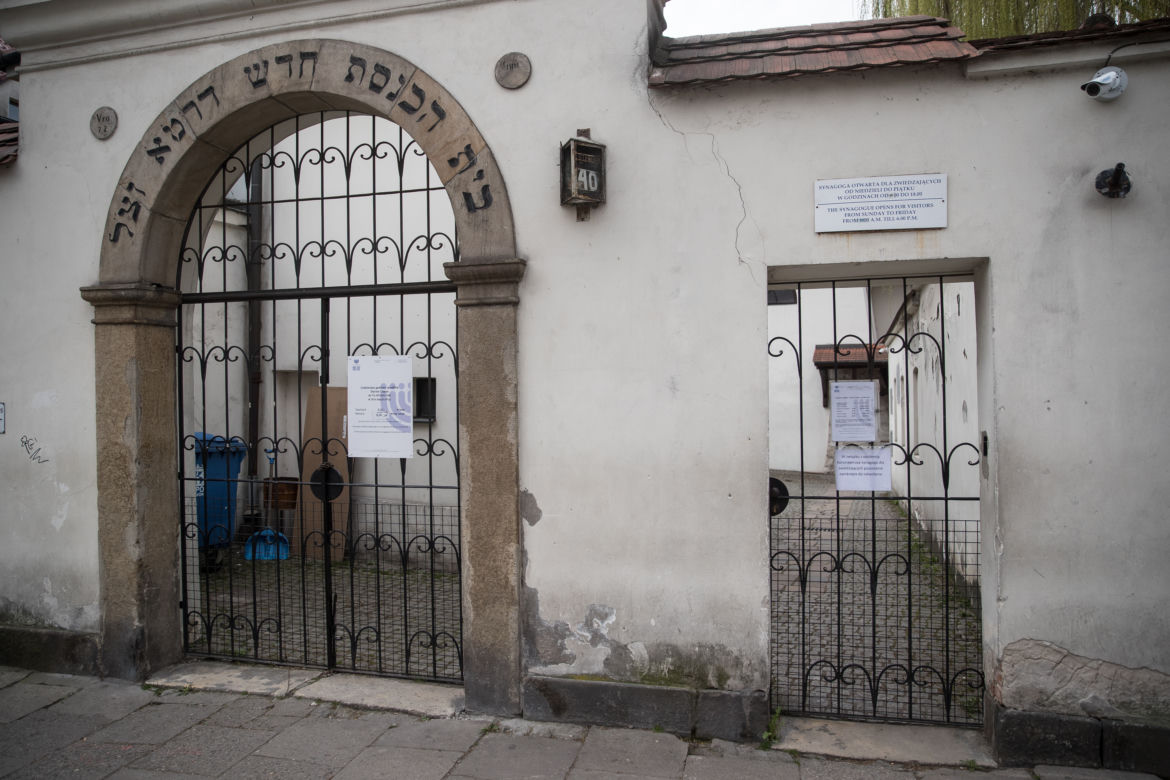 Przerażające pustki na Kazimierzu w Krakowie