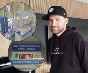 Był pierwszym wcześniakiem uratowanym na tym oddziale w Sokołowie Podlaskim. Teraz walczy o jego przyszłość!