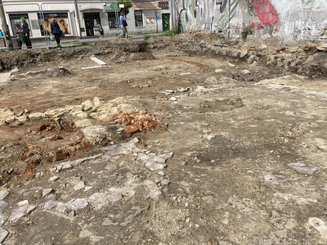 Prace archeologiczne przy ulicy Lwowskiej