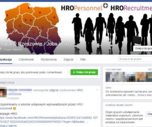 Praca w Rzeszowie: Grupy na Facebooku z ofertami