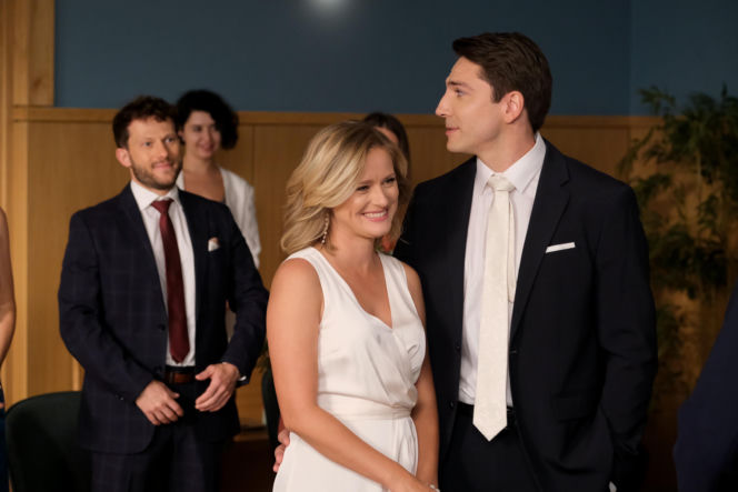 M jak miłość odc. 1903. Dima (Pszeniczny Michaił), Julia (Marta Chodorowska)