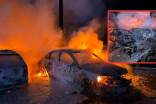 Parking na Podlasiu zmienił się w piekło! Znamy wstępną przyczynę pożaru