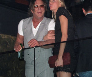 Mickey Rourke i Anastazja Makarenko