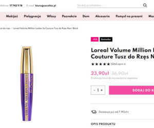 tusz L'oreal Million Lashes