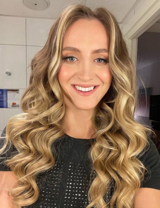 Katarzyna Wasick z mężem