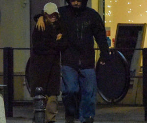 Agnieszka Kaczorowska i Marcin Rogacewicz na kolacji