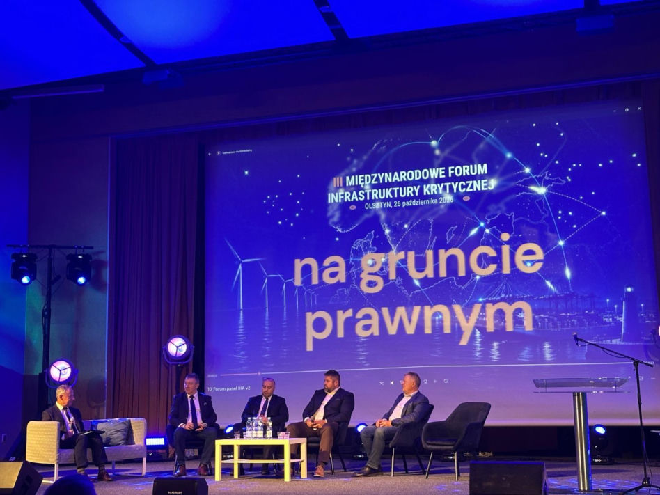 III Międzynarodowe Forum Infrastruktury Krytycznej w Olsztynie