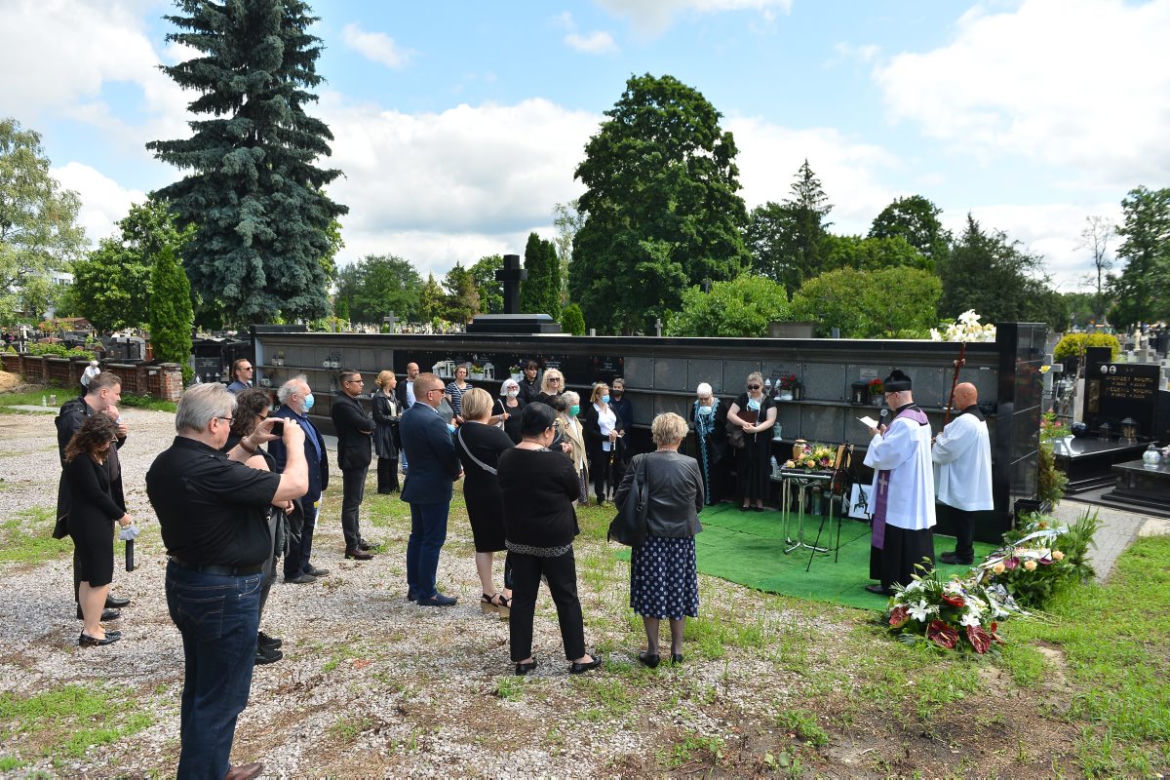 Aktor Włodzimierz Bednarski. Pogrzeb