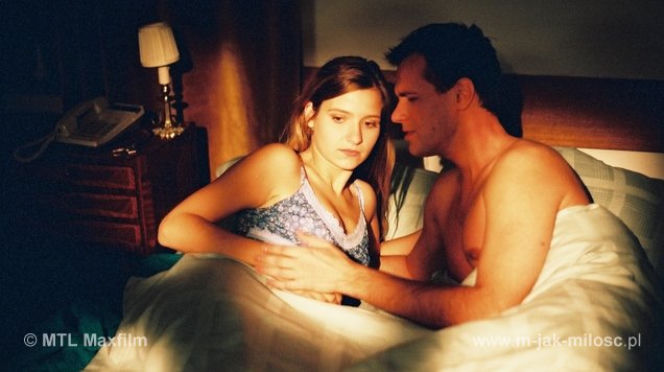 M jak miłość. Michał (Paweł Okraska), Małgosia (Joanna Koroniewska)