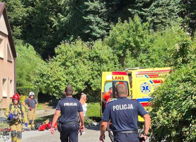 Wybuch butli z gazem w Toszku