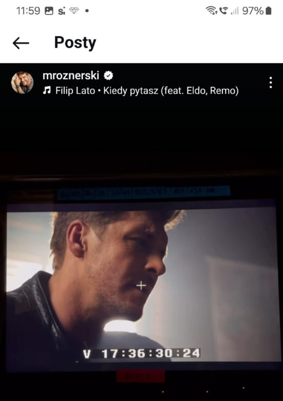 M jak miłość nowy sezon. Marcin (Mikołaj Roznerski) na planie