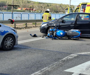 19.04.2026. Wypadek w Krynkach. Lądował LPR
